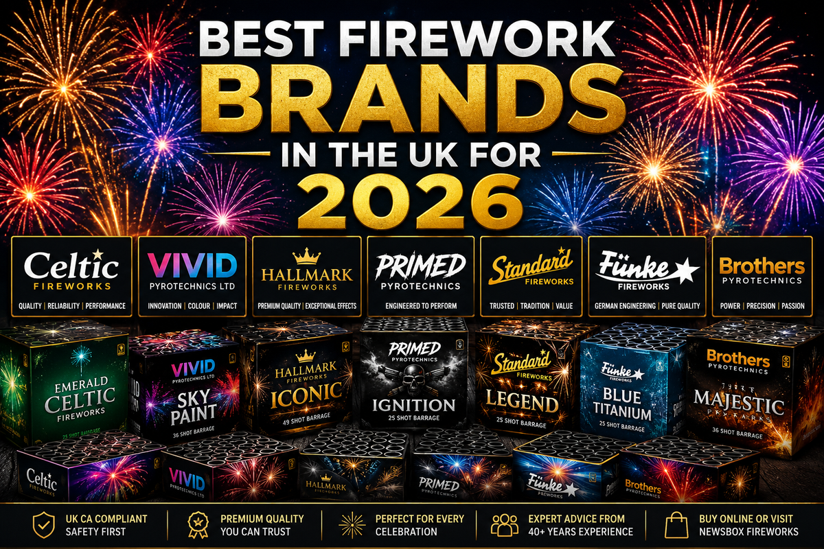 Best Firework Brands in the UK for 2026