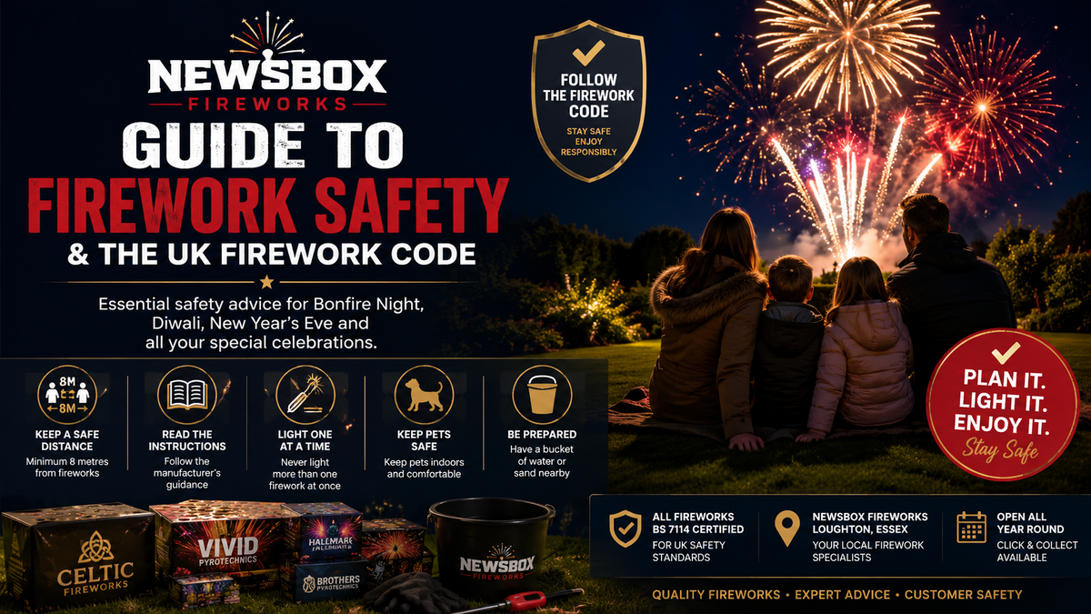 Guide to Firework Safety and Following the UK Firework Code