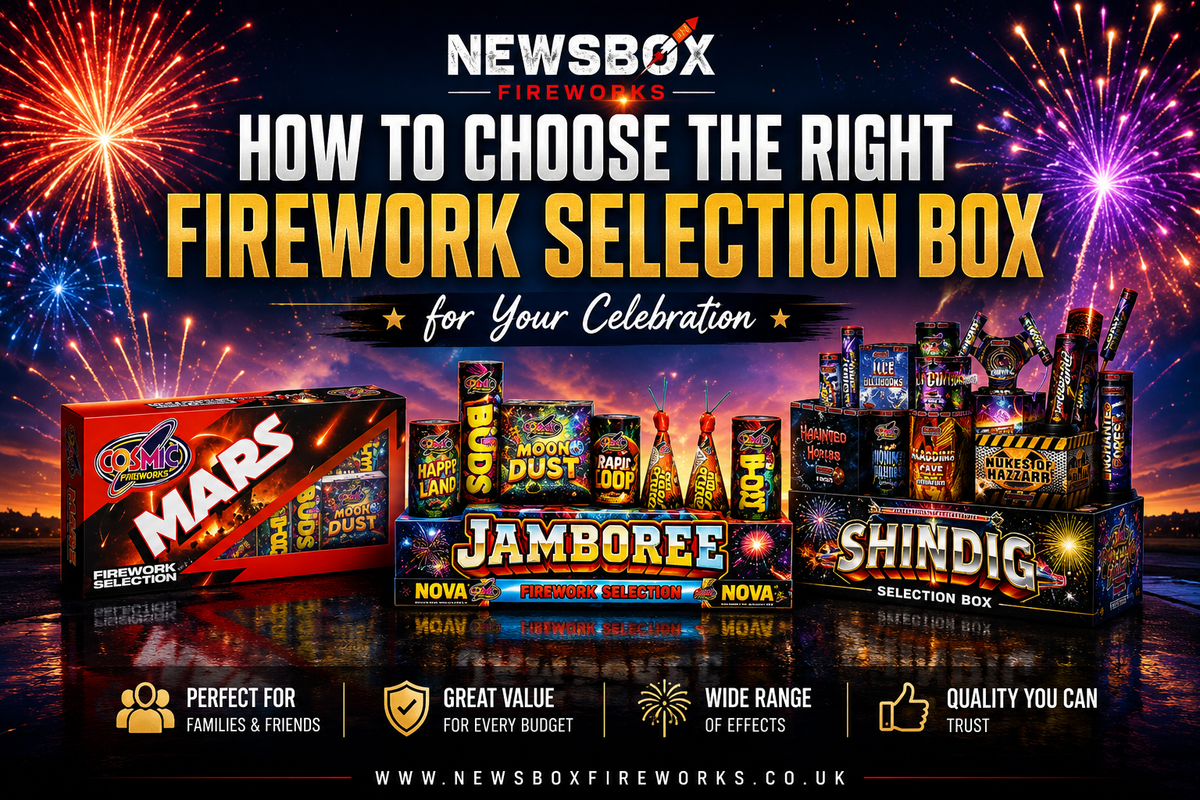 How to Choose the Right Firework Selection Box for Your Celebration