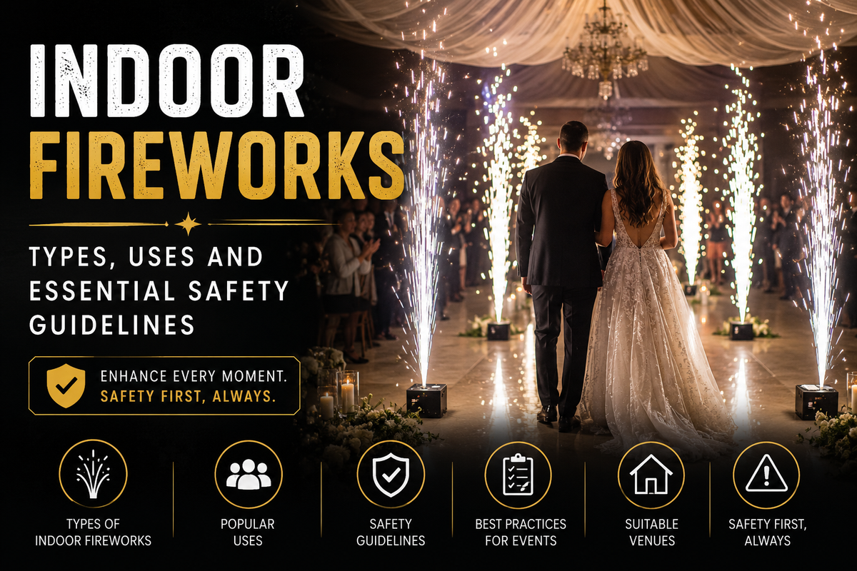 Indoor Fireworks: Types, Uses and Essential Safety Guidelines