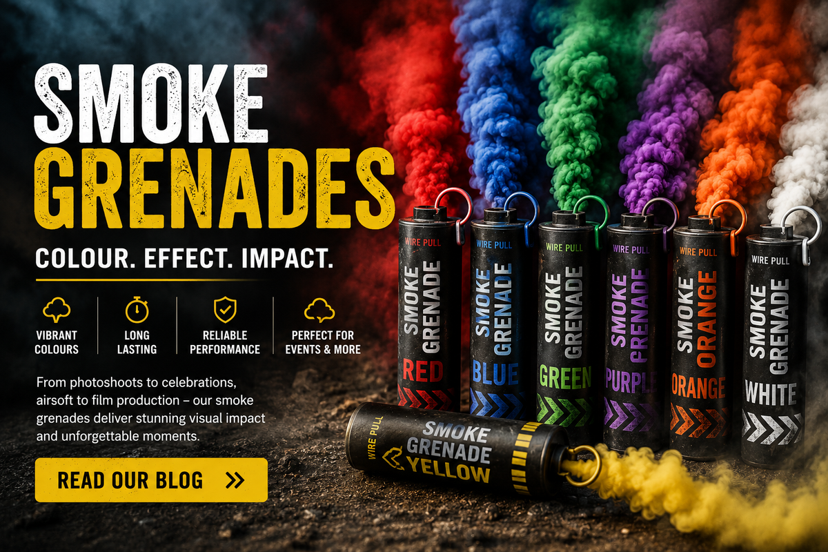 Smoke Grenades UK: The Complete Guide to Weddings, Photography, Gender Reveals & Events