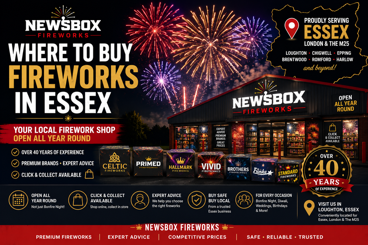 Where to Buy Fireworks in Essex: Your Complete Guide for 2026